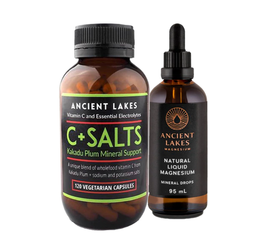 C+Salts (aka adrenal cocktail) Kakadu Plum Adrenal/Mineral/Magnesium Support Pack