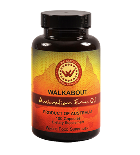 Walk About Pure Australian Emu Oil Capsules